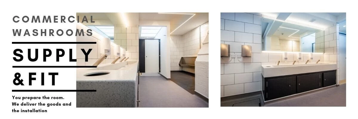 Toilet Cubicle Installation | Washroom Installers | Commercial Washrooms