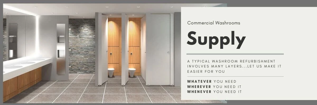 Toilet & Shower Refurbishments | Supply Only | Commercial Washrooms