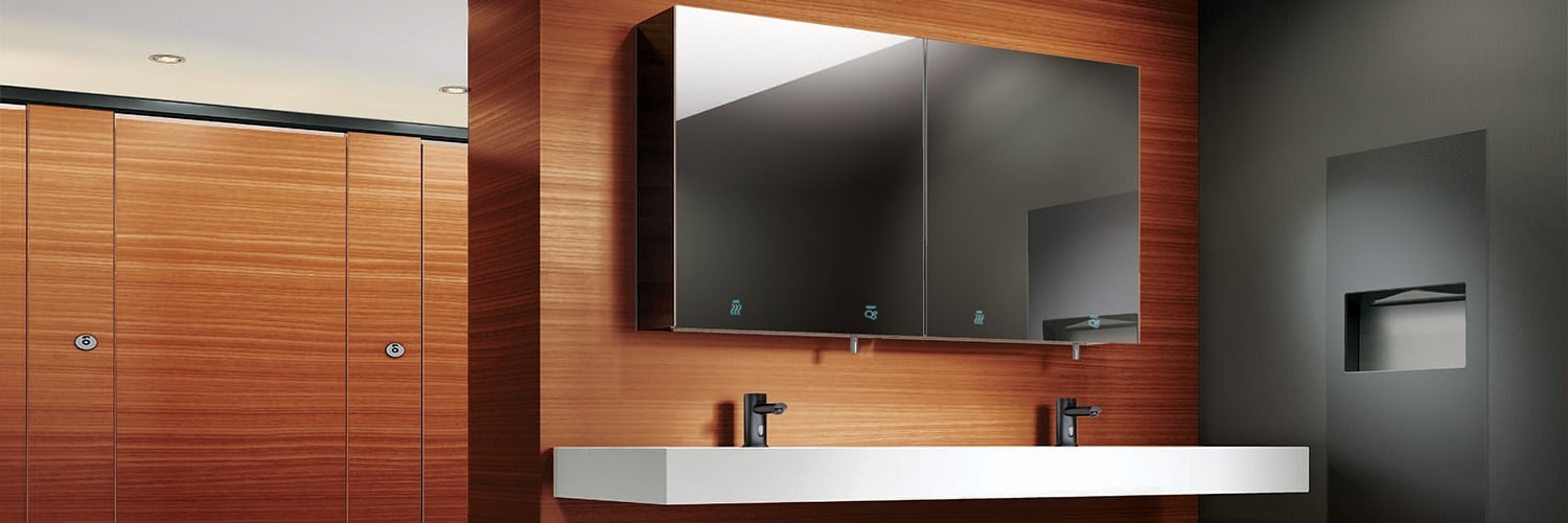 ASI Velare : The Integrated Mirror and Dispenser System