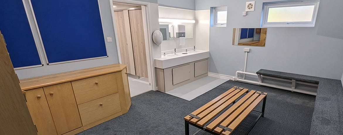 Ashley Wood Golf Club Ladies Changing Rooms – Case Study