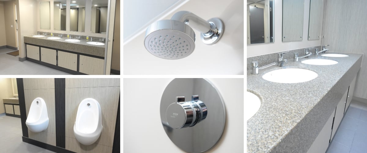 Seadown Holiday Park Washroom Refurbishment - Case study