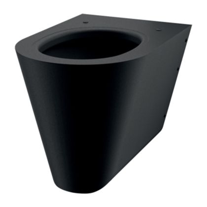 Black Wall-hung S21 S WC Pan | Delabie