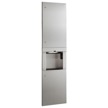 Bobrick Recessed 3 in 1 Combination Unit with Paper Towel Dispenser