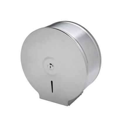 Mini Jumbo Toilet Roll Dispenser - Stainless Steel | Commercial Washrooms