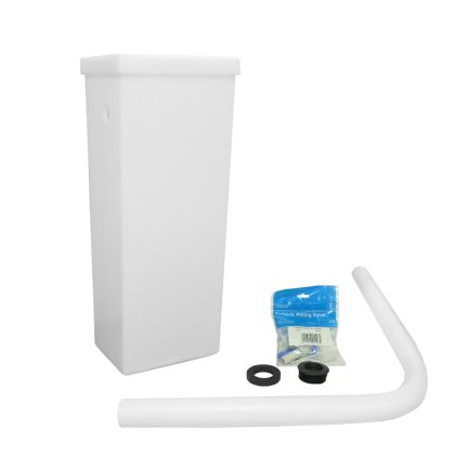 DVS Vertical Concealed Plastic Cistern Kit - 1.5"