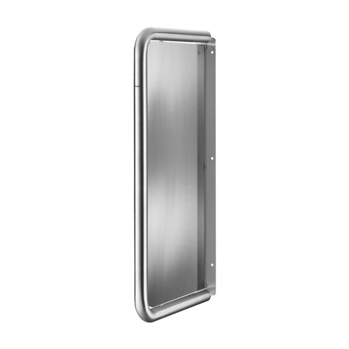 TU Urinal Divider for Wall-Mounting Satin Stainless Steel | Delabie