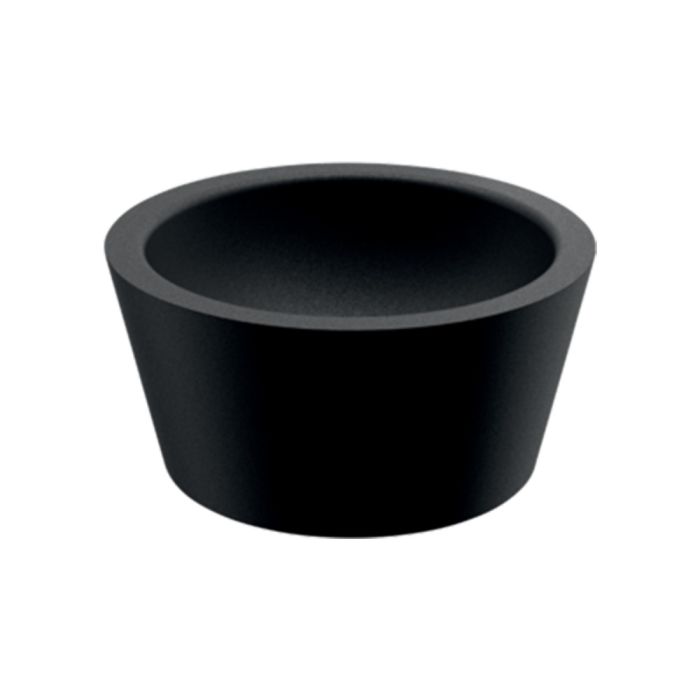 ALGUI Matte Black Countertop Washbasin | Delabie 