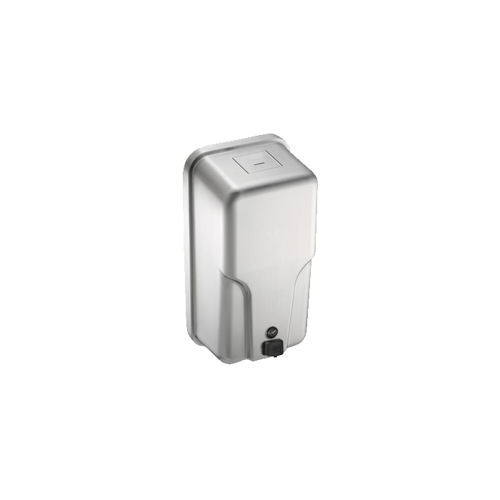 ASI ROVAL™ Vertical Stainless Steel Liquid Soap Dispenser | Commercial Washrooms