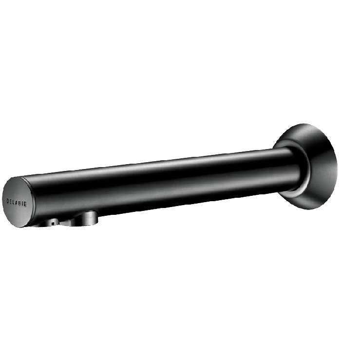 Delabie BINOPTIC Matt Black Recessed Electronic Tap with Mains Supply | Delabie