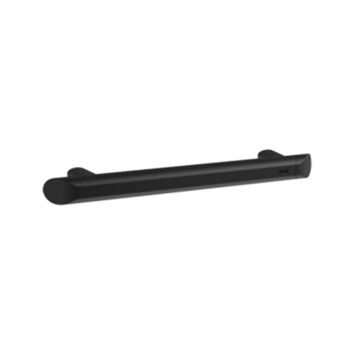 Straight Matte Black Grab Bar L. 300mm | Delabie 