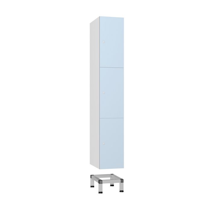 Aluminuim Locker Stand for Single Unit | Commercial Washrooms