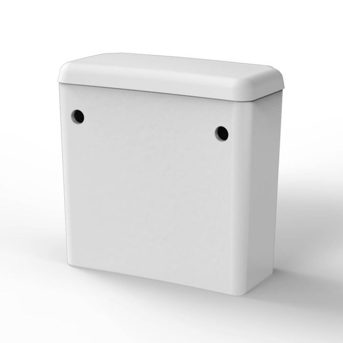 Fitzroy Of London Low Level Cistern, 3 Holes, White