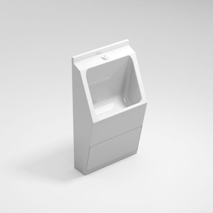 Cheltenham Floor Standing 1 Stall Urinal 600mm - Waterless