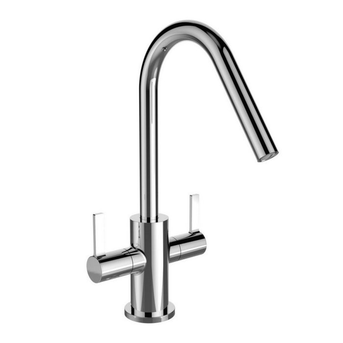 Cashew Easyfit Monobloc Sink Mixer Chrome | Bristan 