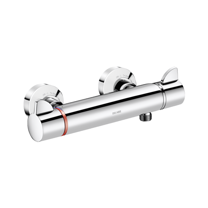 Delabie SECURITHERM Securitouch Thermostatic Shower Mixer | Commercial Washrooms