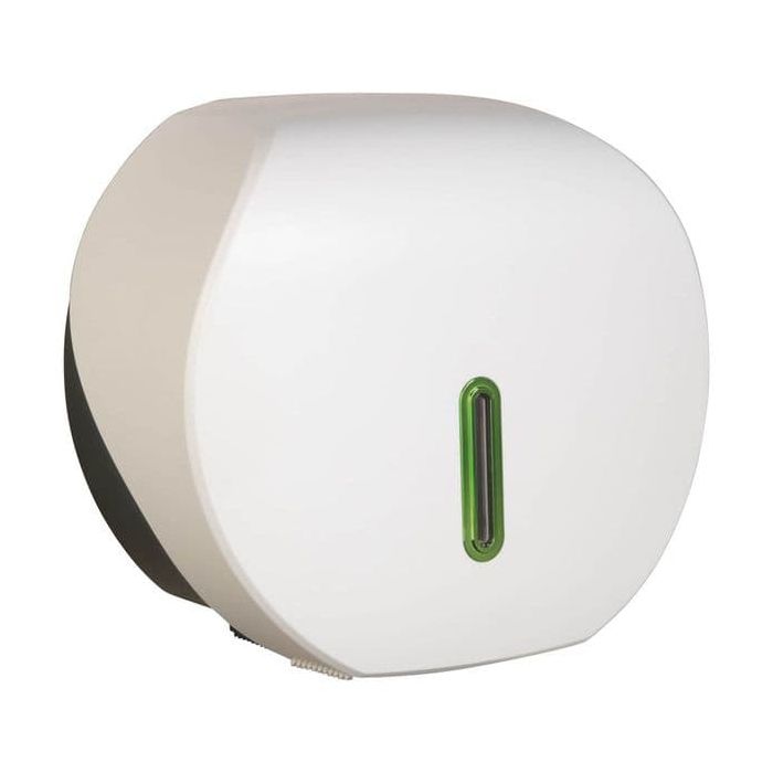 Halo 8" Small Jumbo Toilet Roll Dispenser - Emerald | Commercial Washrooms