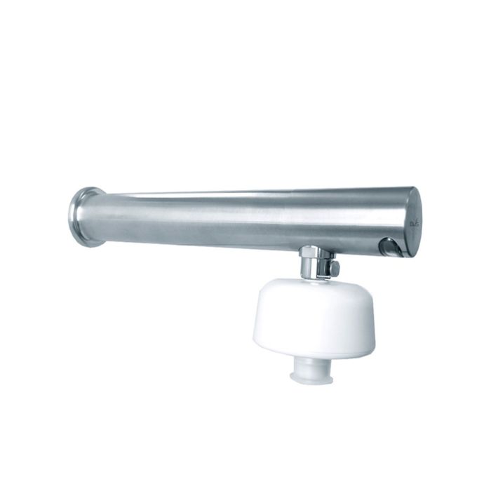 DVS Aquarius Wall-Mounted Straight Tap Spout In Stainless Steel 280mm Filter With PEX Hose