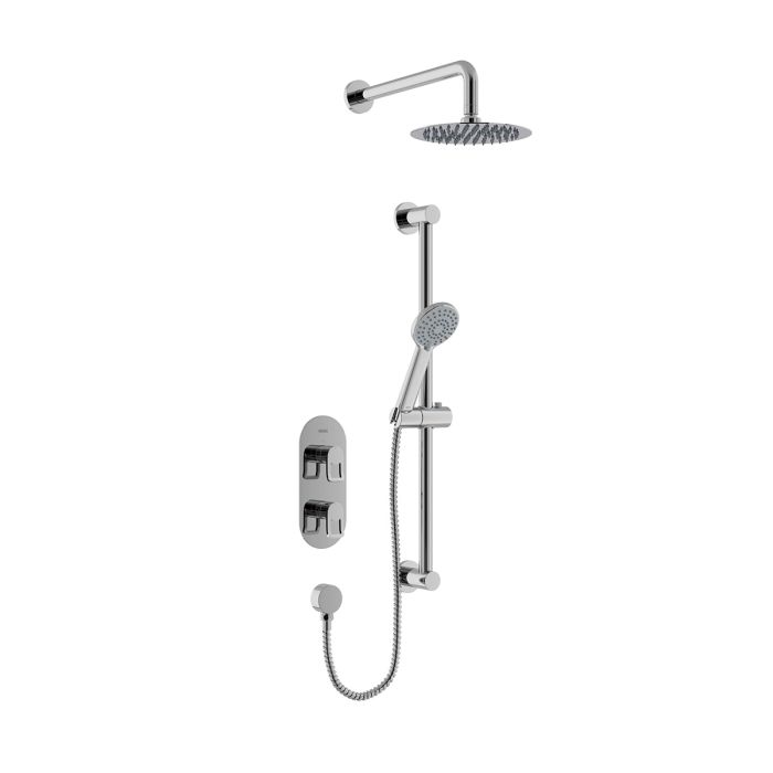 Saffron Concealed Dual Control Shower Pack | Bristan 