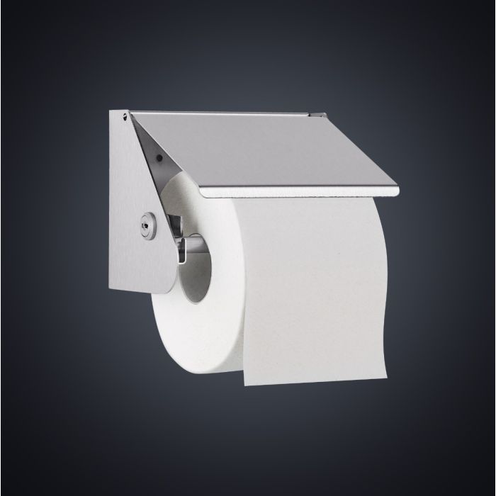 Prestige Single Anti-Theft Toilet Roll Holder (With Cover) (Various Finishes)