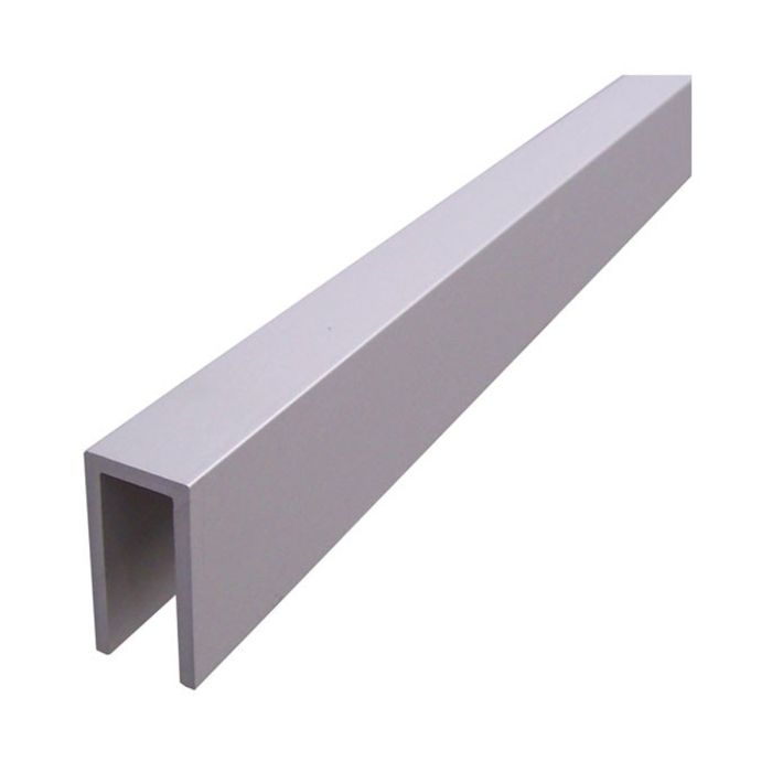 U-Channel Headrail - Aluminium (3m) 