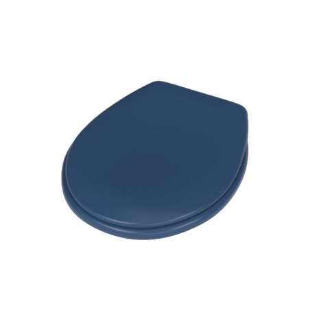 Fitzroy Of London Toilet Seat with Lid - Dark Blue | Fitzroy Of London