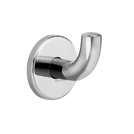 Delabie Single Coat Hook - Polished