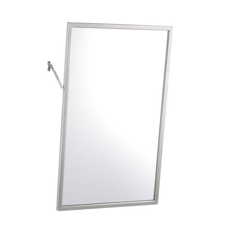 Bobrick Tilt Mirror With Stainless Steel Frame