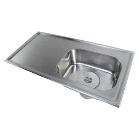 Aruba Plaster Sink - left hand drainer | Pland