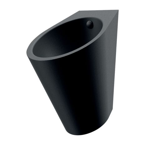 Delabie FINO Black Rimless Urinal