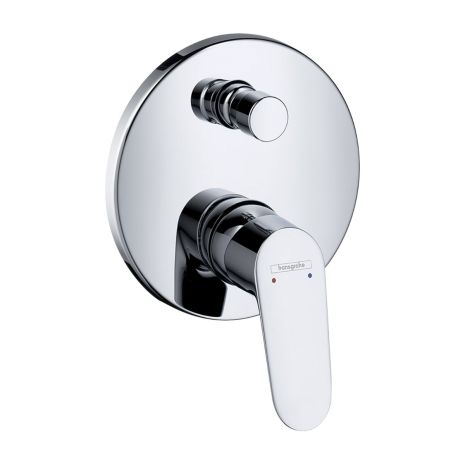 Hansgrohe Focus Chrome Bath And Shower Mixer For 2 Outlets