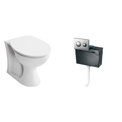 Armitage Shanks Sandringham 21 Back-to-Wall Toilet Pack