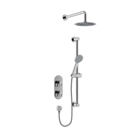 Saffron Concealed Dual Control Shower Pack | Bristan 