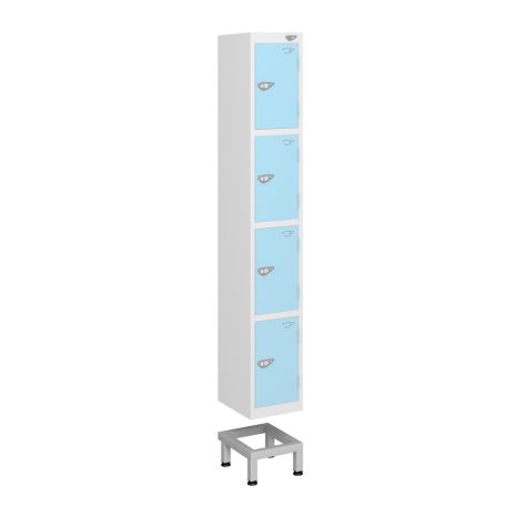 Steel Locker Stand for Single Unit | Commercial Washrooms