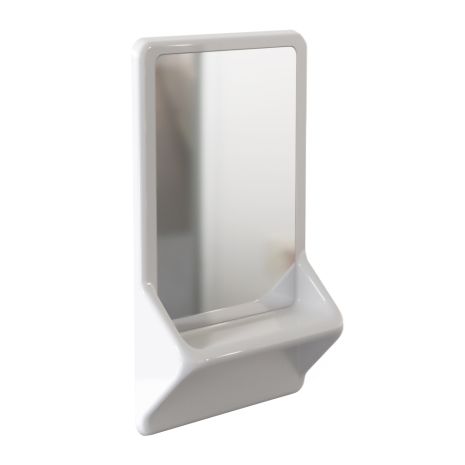 KWC DVS High Security Mirror with moulded frame and shelf