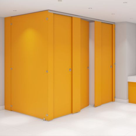 Colossal HPL Full Height Toilet Cubicles