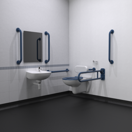Fitzroy Of London Wall Hung Doc M Toilet Pack with Concealed Fixings