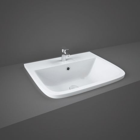 RAK-Series 600 Inset Vanity Bowl with 1 Tap Hole | Commercial Washrooms
