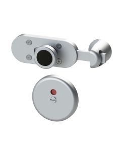 Ellipse Quick Release Toilet Cubicle Door Lock 