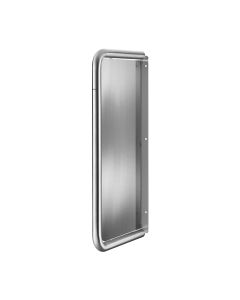 TU Urinal Divider for Wall-Mounting Satin Stainless Steel | Delabie