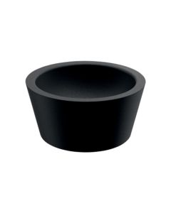 ALGUI Matte Black Countertop Washbasin | Delabie 