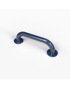 NymaCARE 35mm Diameter Stainless Steel Grab Rail with Concealed Fixings - 305mm, Dark Blue | Commercial Washrooms