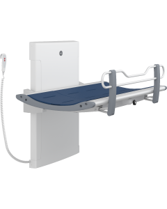 Pressalit 3000 Showering and Changing Table with Electric height Adjustment | Commercial Washrooms