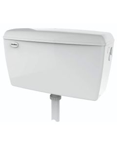 Dudley D Auto Cistern for Urinal, White | Thomas Dudley