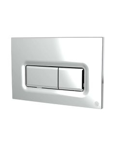 Reef Dualflush Push Plate - Chrome | Dudley 