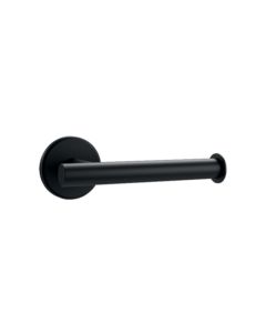 Single toilet roll holder matte black | Delabie 