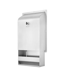 Anti-Ligature Surface Mounted Paper Towel Dispenser | Commercial Washrooms