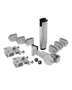 Aluminium Cubicle Hardware Pack