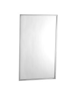 Bobrick Stainless Steel Framed Mirror | Bobrick