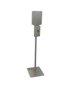 B-2000 Bobrick Stainless Steel Floor Standing Hand Sanitiser Dispenser