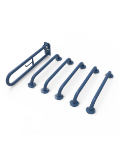 Fitzroy Of London Doc M Stainless Steel Grab Rail Only Pack with Exposed Fixings - Dark Blue | NymaPRO